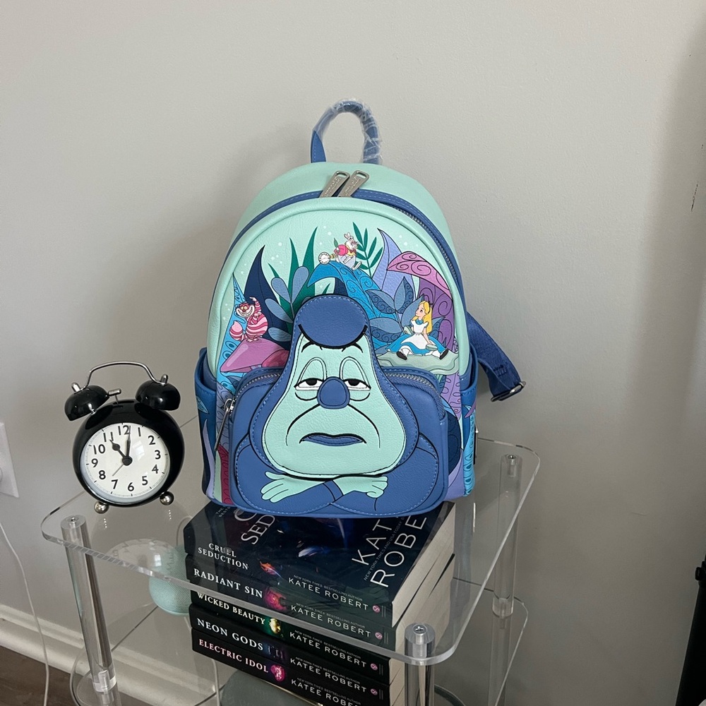 Disney Loungefly Alice in Wonderland Caterpillar Backpack BNWT